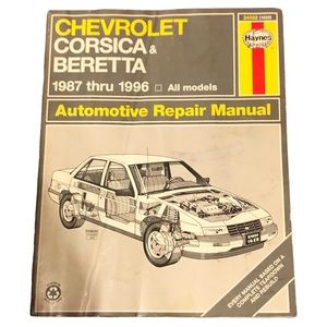 1987-1996 CHEVROLET Corsica & Beretta Haynes Automotive Repair Manual